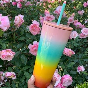 NWT Rainbow Tumbler